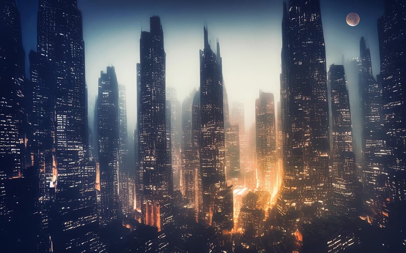 Futuristic city